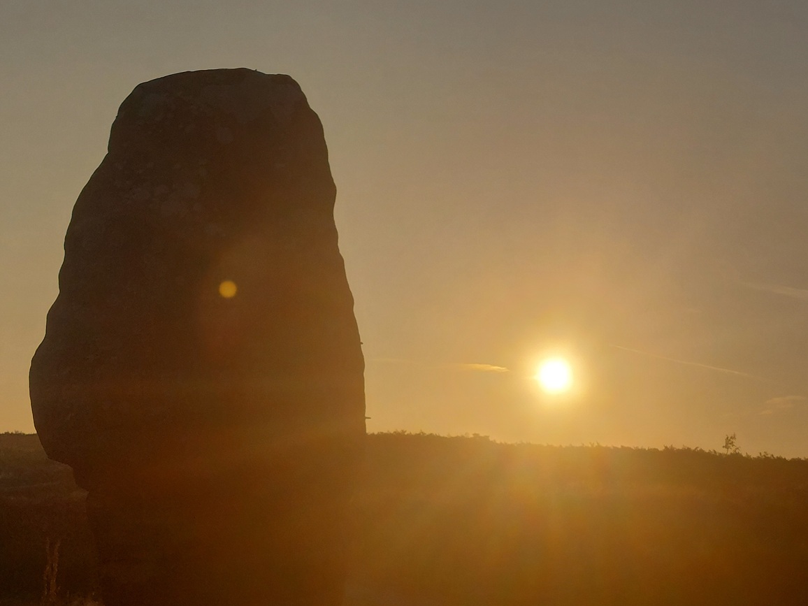 Image of the Cork Stone at dawn